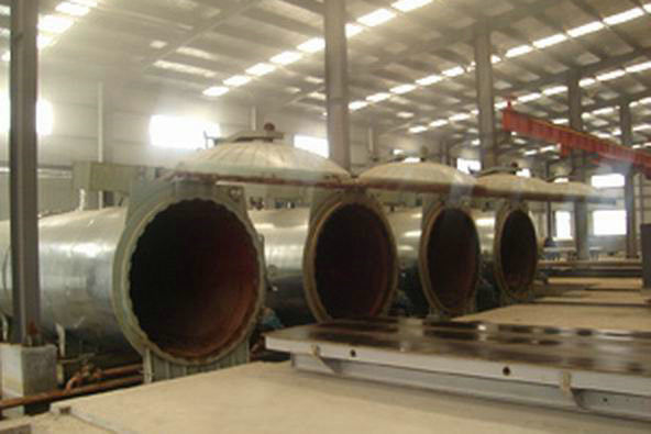Автоклав производственной линии 2×31м ААК завода блока автоклава пара давления ААК химический/ААК